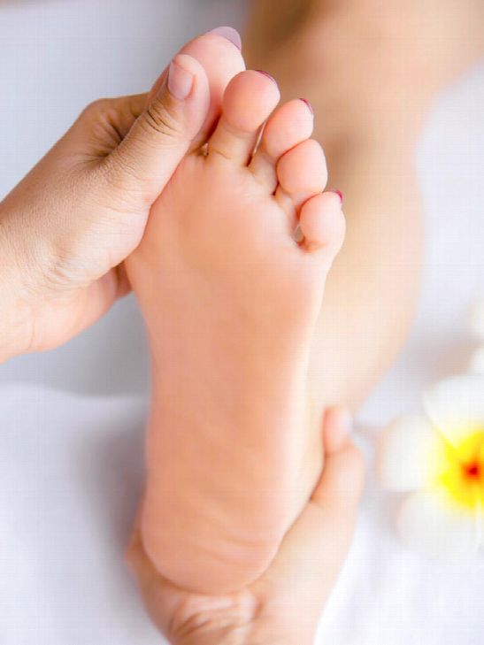 Fußreflexzonenmassage